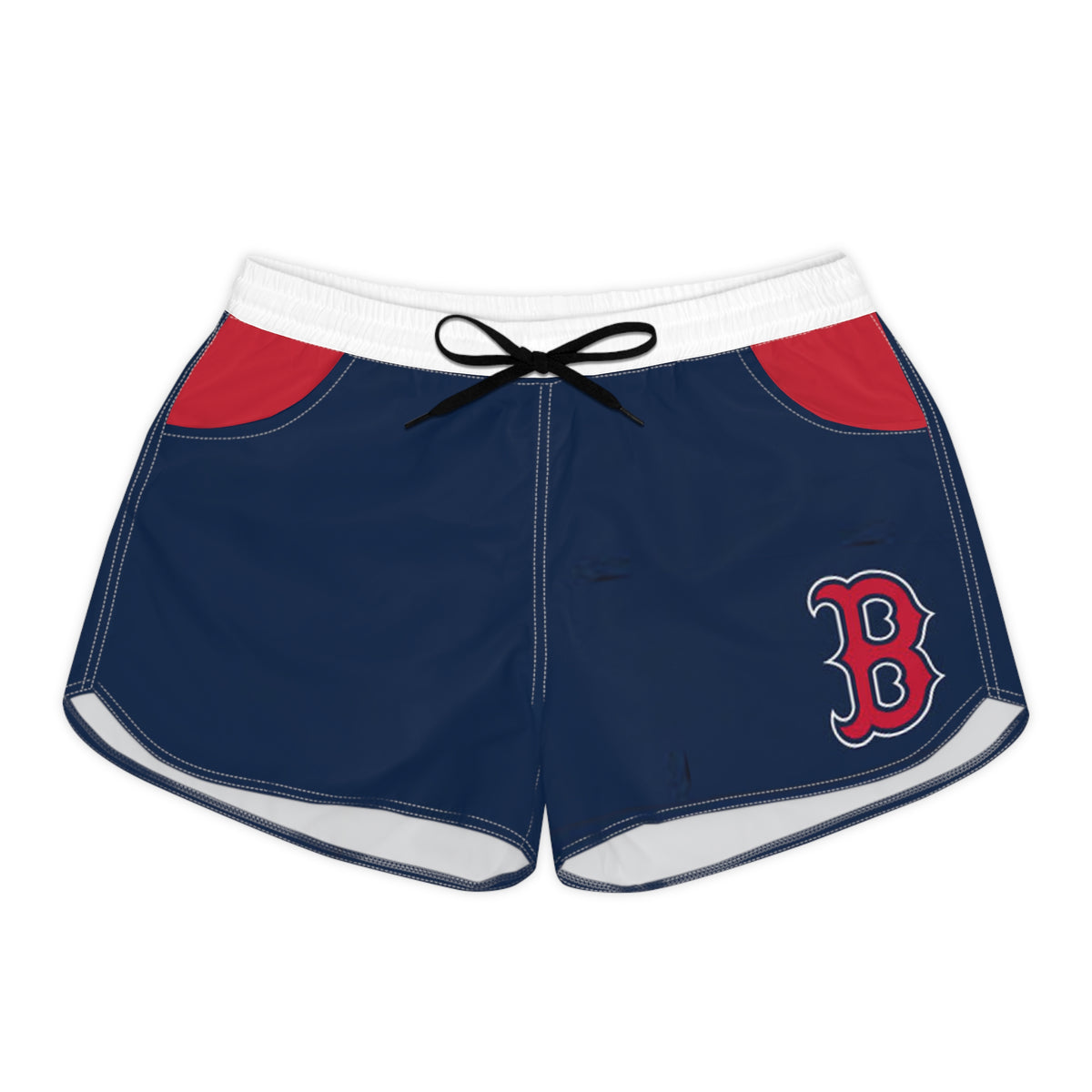 Red, white and blue Women's Shorts, Boston baseball shorts, vintage boston baseball shorts, summer shorts, Boston fan shorts, gift