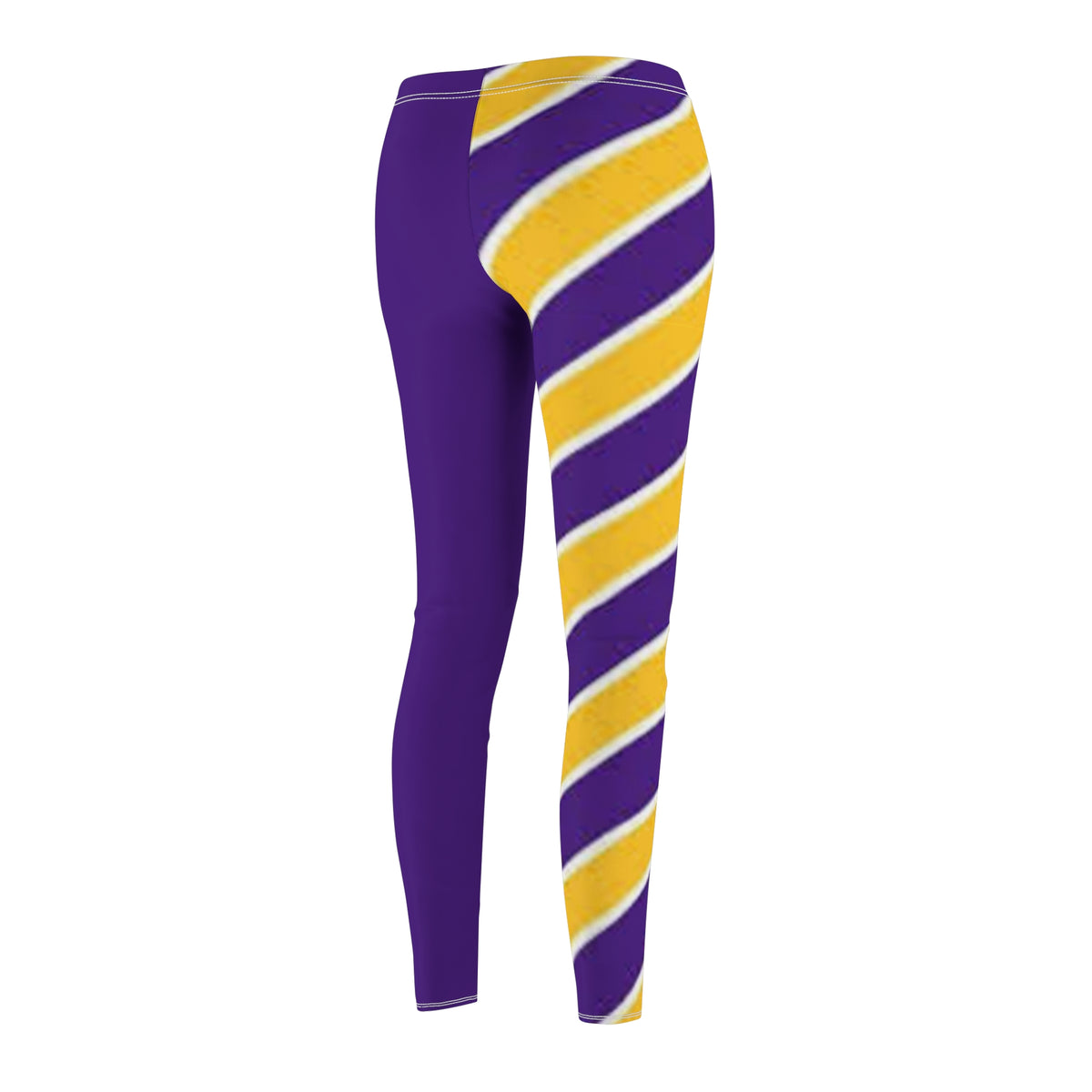 Purple and yellow Women's Leggings, purple and gold leggings, Minnesota Football Themed leggings, mommy and me matching leggings, gift