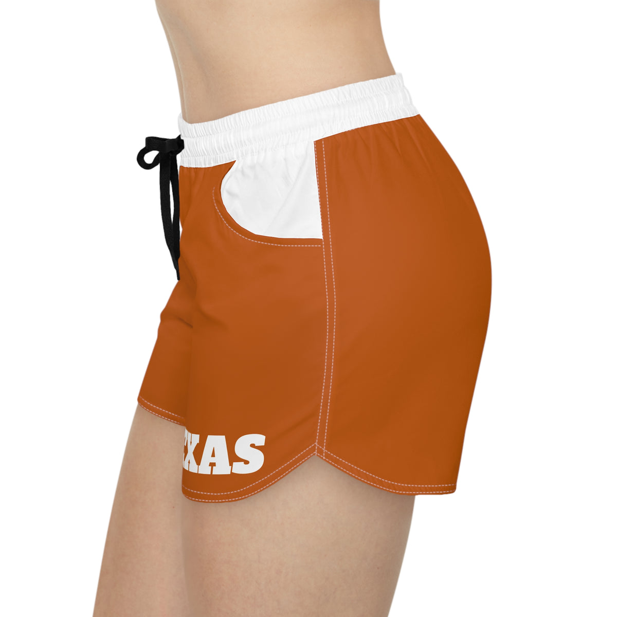 Texas Shorts | Burnt Orange Lounge Shorts, college gear, football fan shorts, school pride, alumni gift, cute shorts, gift