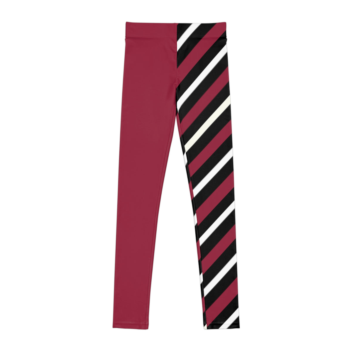 Red, Black and White Striped Youth Leggings, Arizona Football Themed Kids Leggings, Matching Leggings, Mommy and Me Matching, Gift
