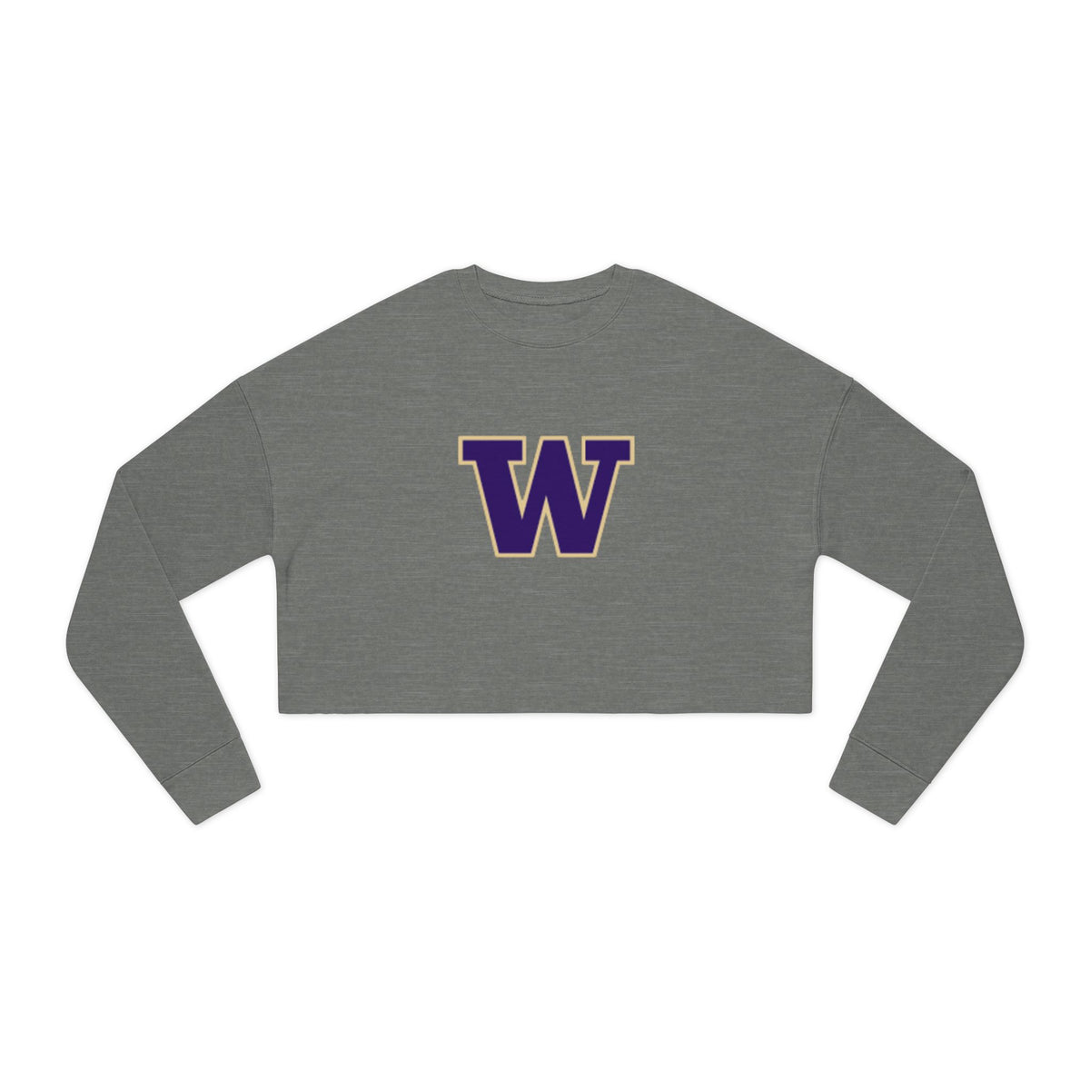 UW Women's Crop Top Sweatshirt