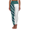Seattle Baseball Themed Women's High Waisted Yoga Leggings