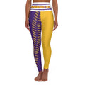 Minnesota Football Themed High Waisted Yoga Leggings