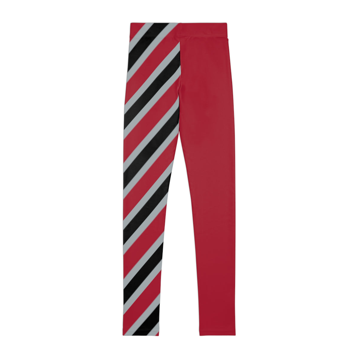 Red and Black striped Youth Leggings, Atlanta Football Themed Leggings, Matching Mommy and Me leggings, Gift for Girls, Matching leggings