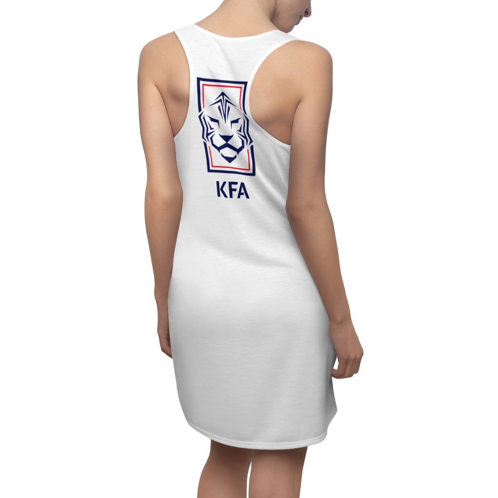 Korea National Team Racerback Dress | KFA South Korea Flag Football Dress, Korean Football fan dress, Soccer fan dress, Korean flag dress