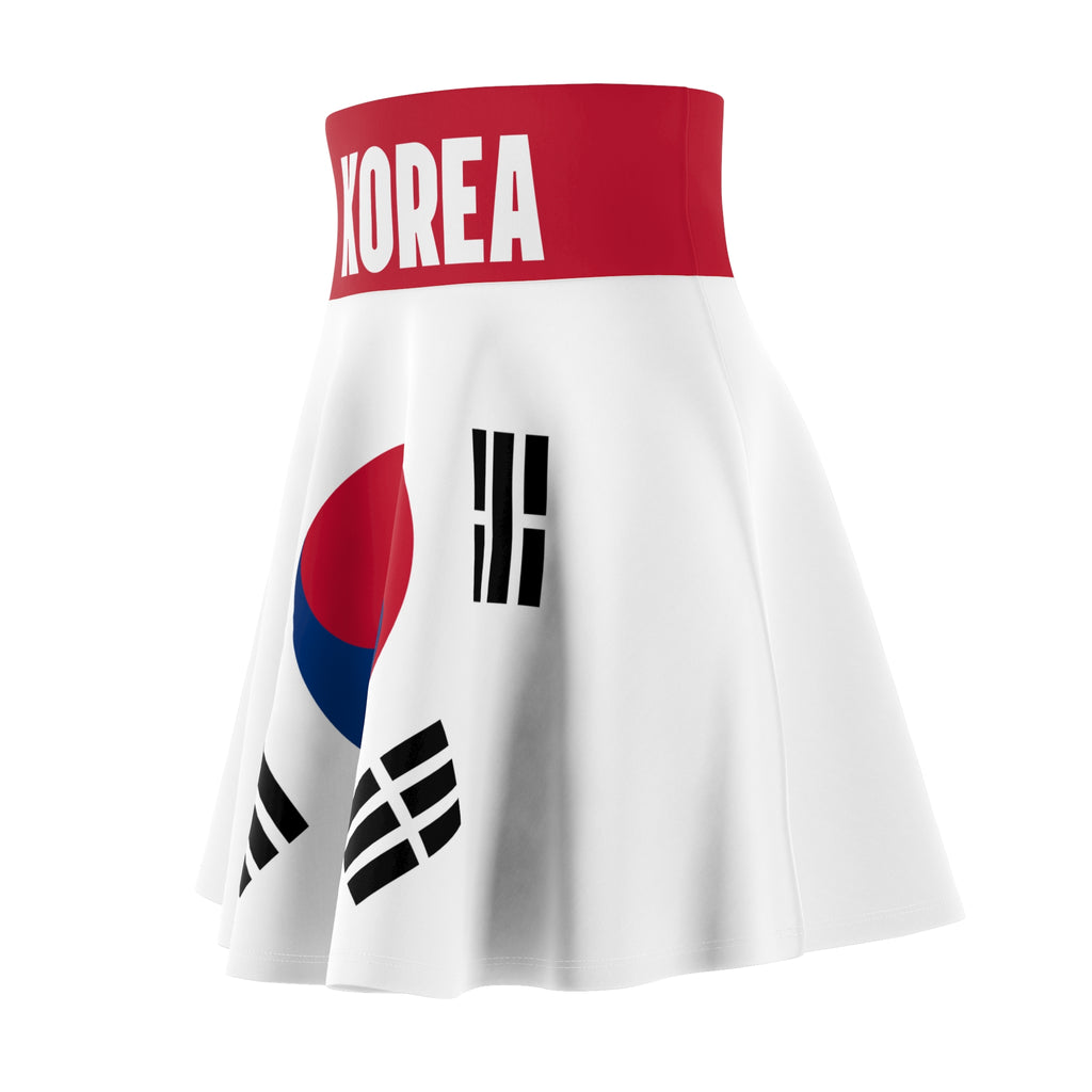 South Korea Taegeuk Flag Skirt, Korea Football, Korea Soccer fan skirt, Korean National Team skirt, World Cup, Game day clothes