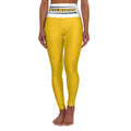 University of Michigan Themed High Waisted Yoga Leggings