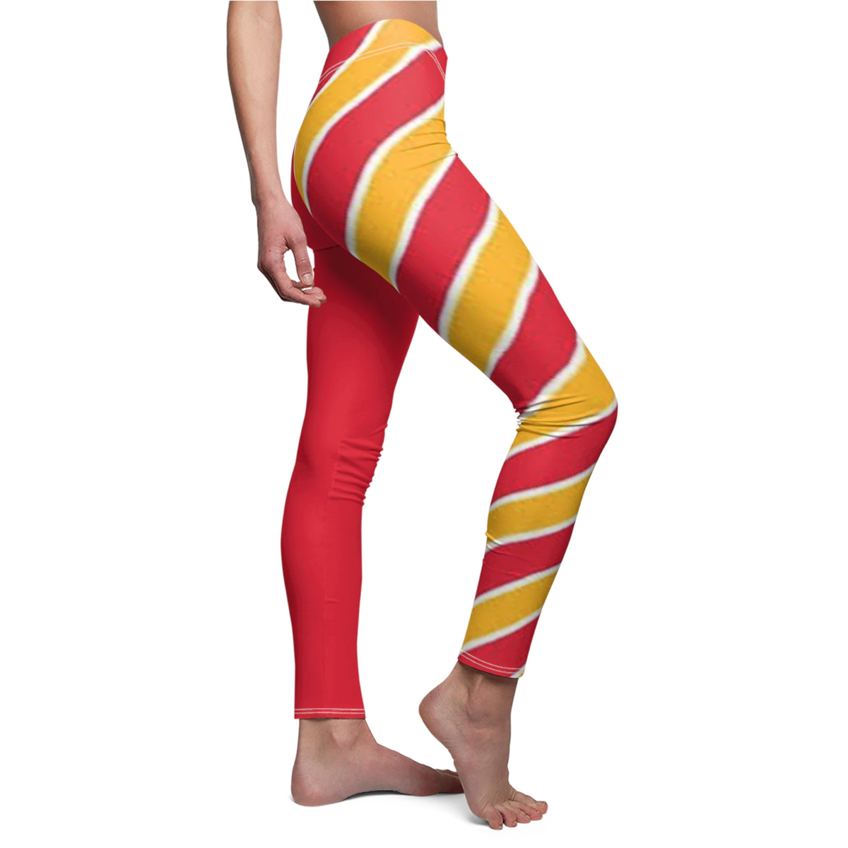 Kansas City Women's Leggings,  Chiefs Leggings, Women's Leggings,  Cute Leggings,  Yoga Pants, Gift, Kansas City chiefs Leggings