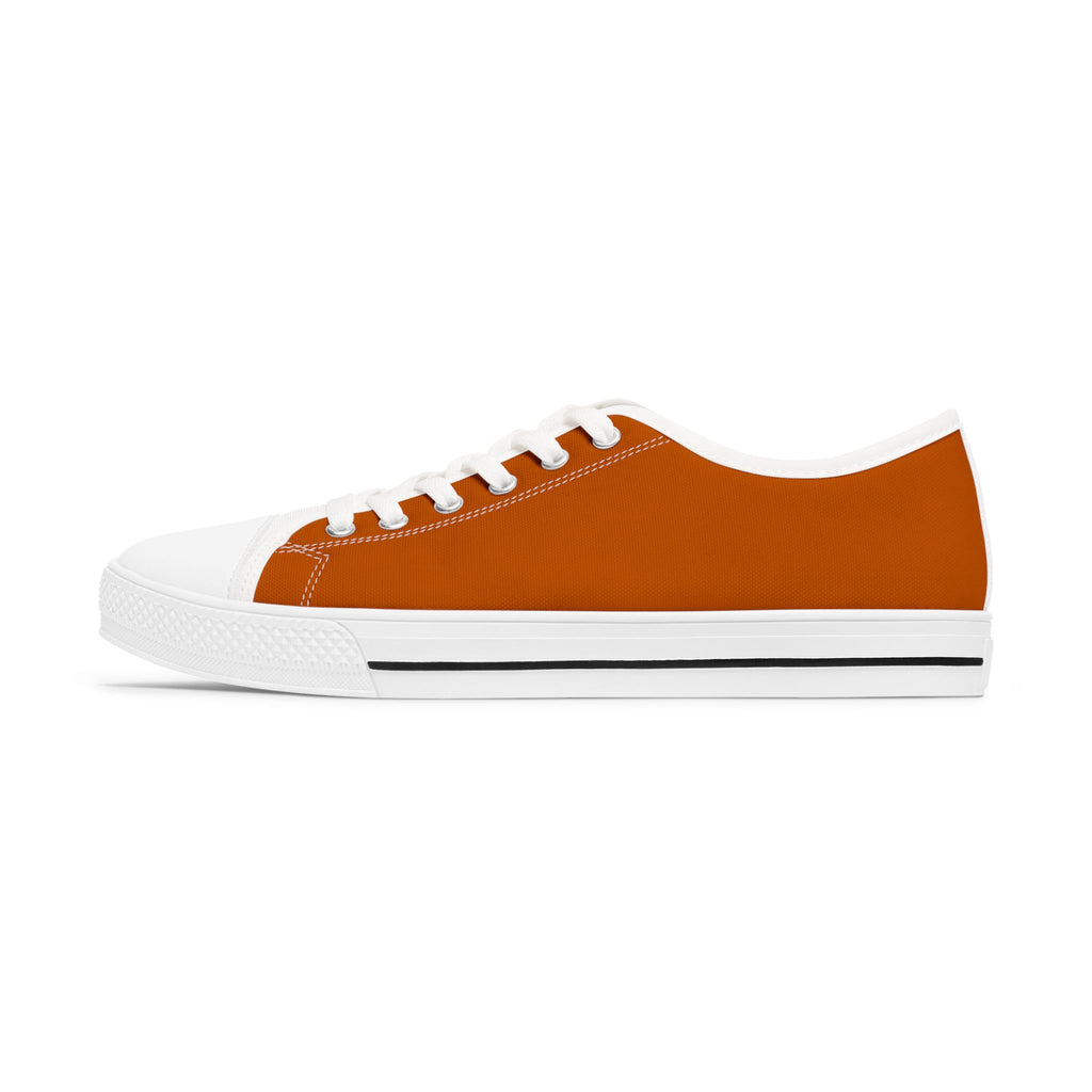 Texas Sneakers, Low Top Sneakers, Orange and White tennis shoes, Women's shoes, Football fan shoes, game day shoes, alumni gift, college fan