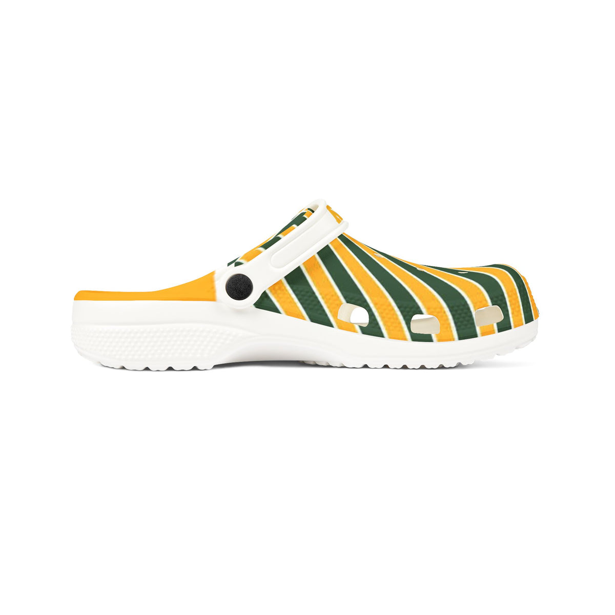 Green Bay Football Themed EVA Foam Rubber Shoes