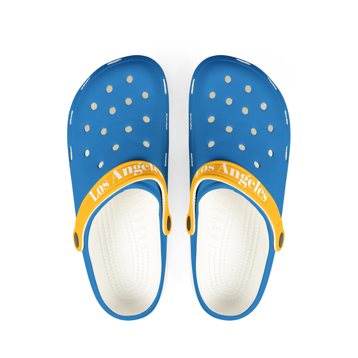 Los Angeles Football Themed EVA Foam Rubber Shoes