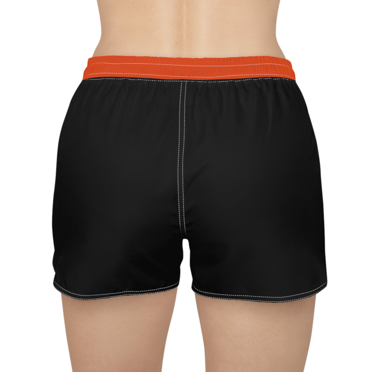 Black and Orange Women's Casual Shorts, Baltimore baseball themed shorts, baseball fan shorts, cute shorts, baseball game, gift