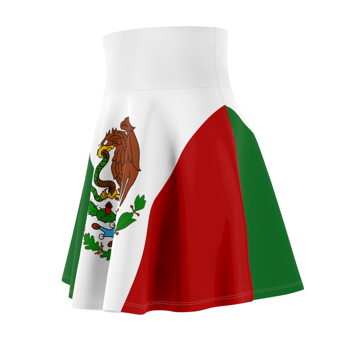 Women's Mexican Flag Skirt, Mexican Pride, Football fan skirt, Soccer, Mexican National Team, Green, Red, and White skirt, cute skirt