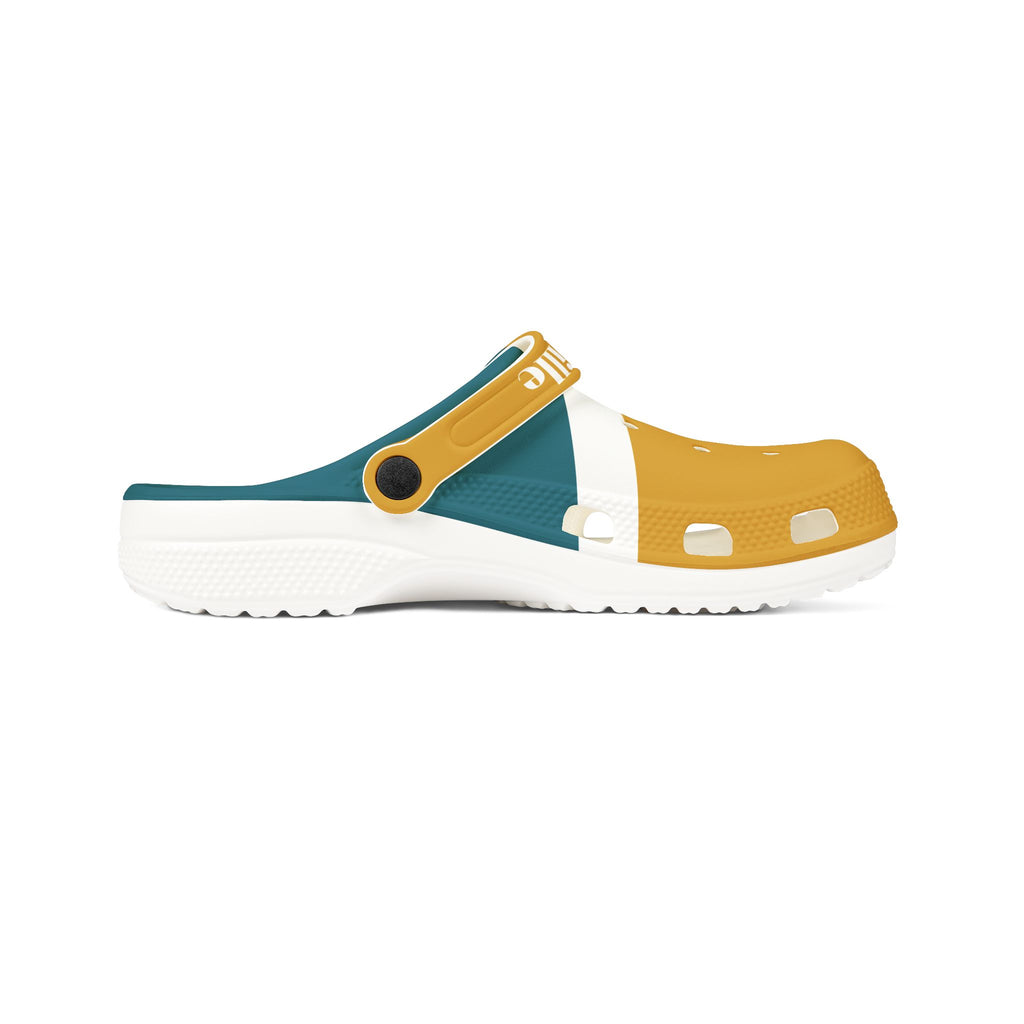 Jacksonville Football Themed EVA Foam Rubber Shoes