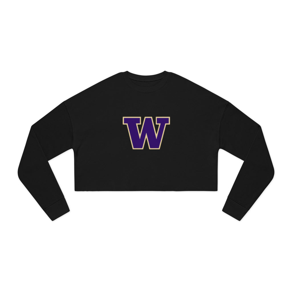 UW Women's Crop Top Sweatshirt