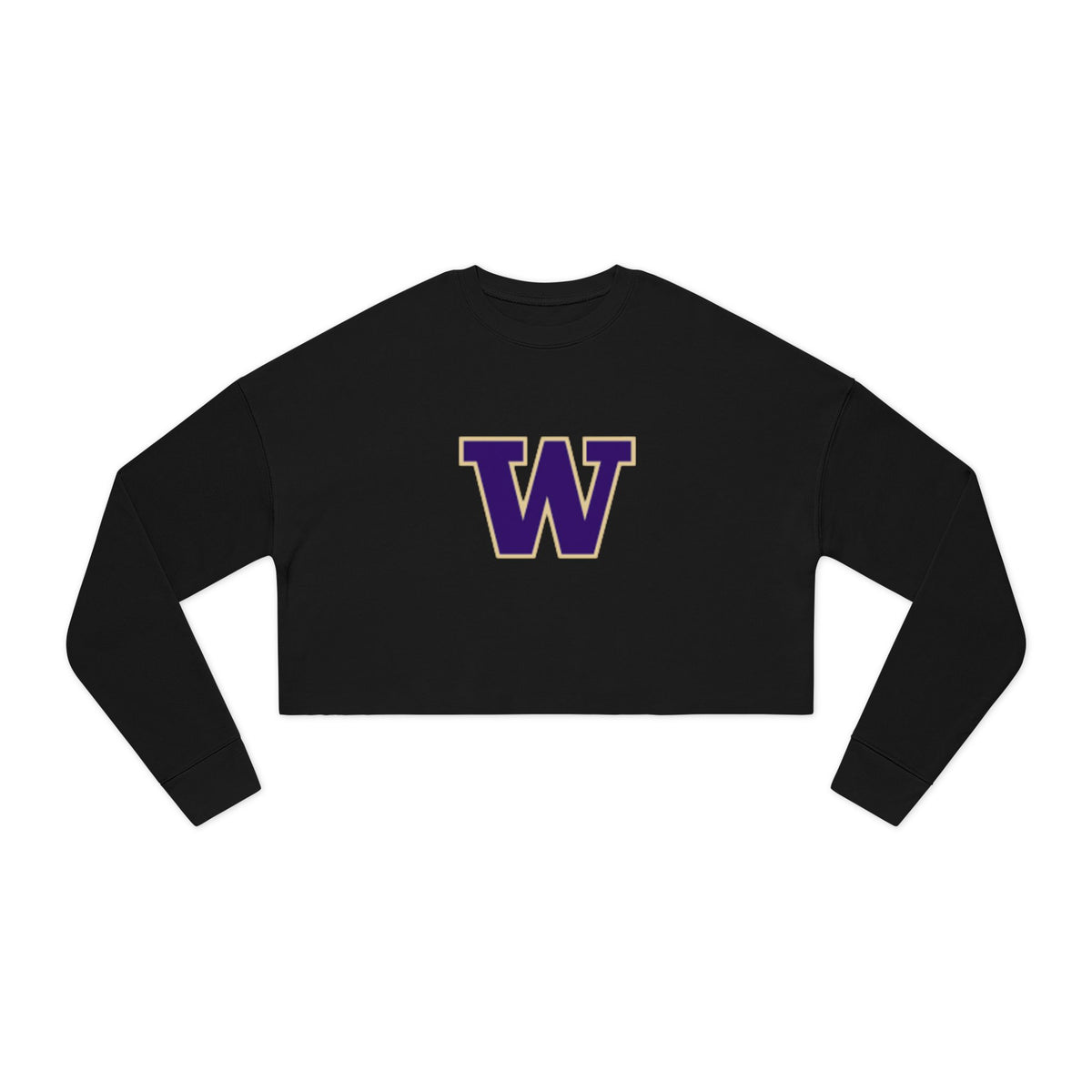 UW Women's Crop Top Sweatshirt