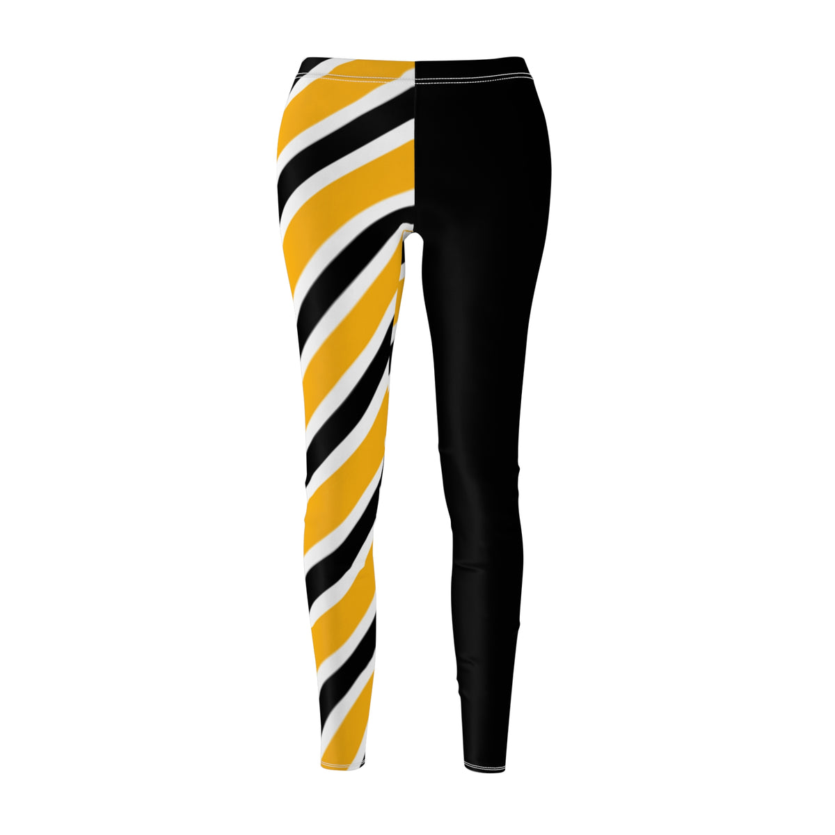Black and Yellow Women's Leggings, black and gold leggings, Women's Leggings, matching leggings,  mommy and me matching leggings, gift