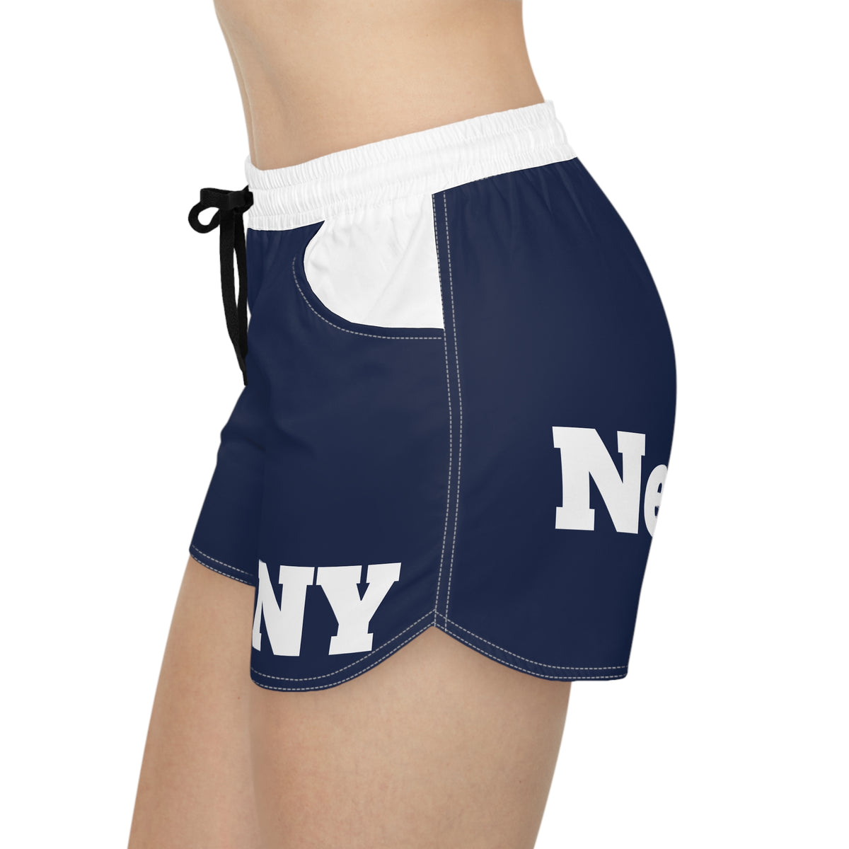 Blue and white Women's Shorts, NY shorts, New York Shorts, NY baseball shorts, Summer Shorts, baseball fan shorts, gift