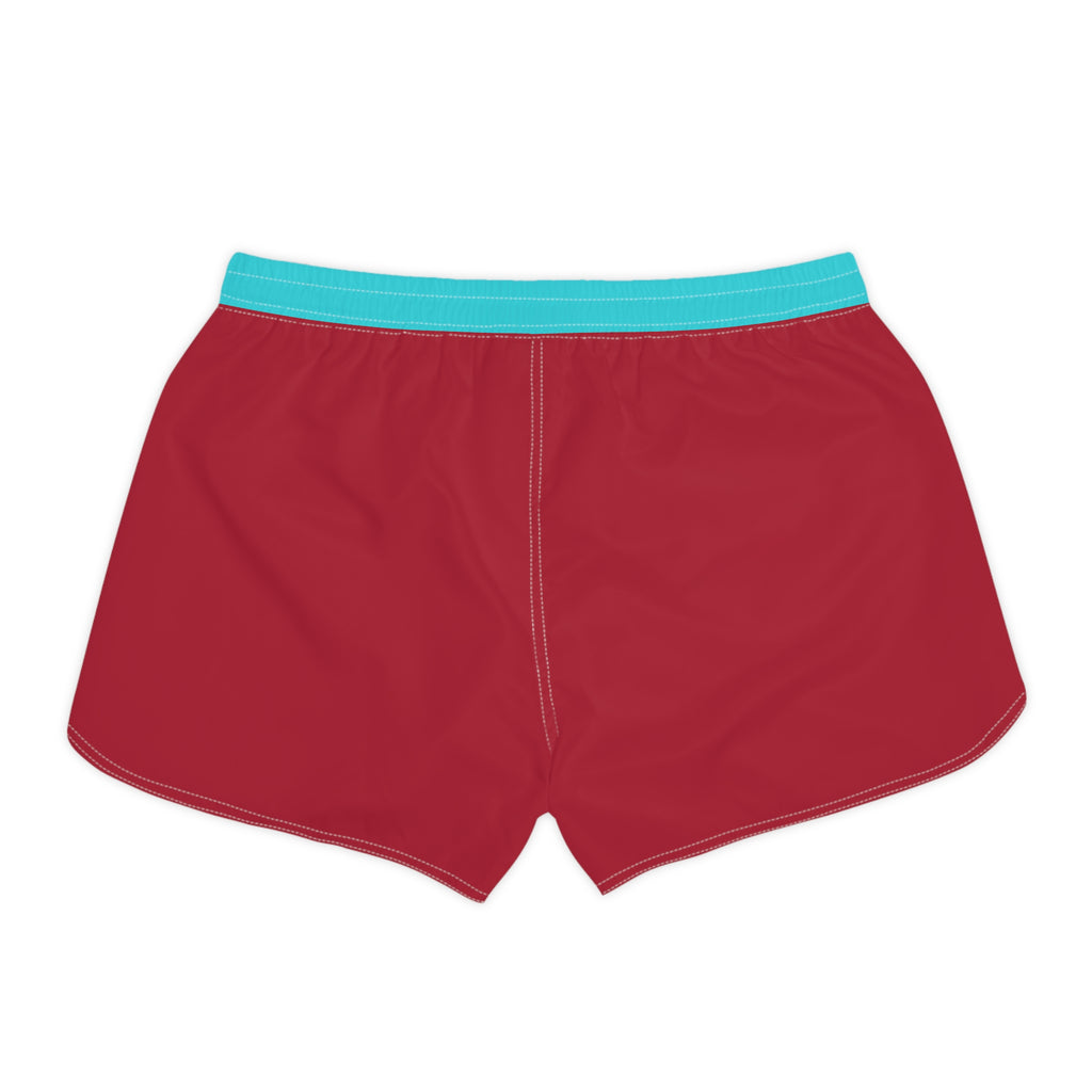 Teal and Red Women's Shorts, AZ baseball shorts, Arizona baseball fan,  cute shorts, baseball season, game day shorts, gift