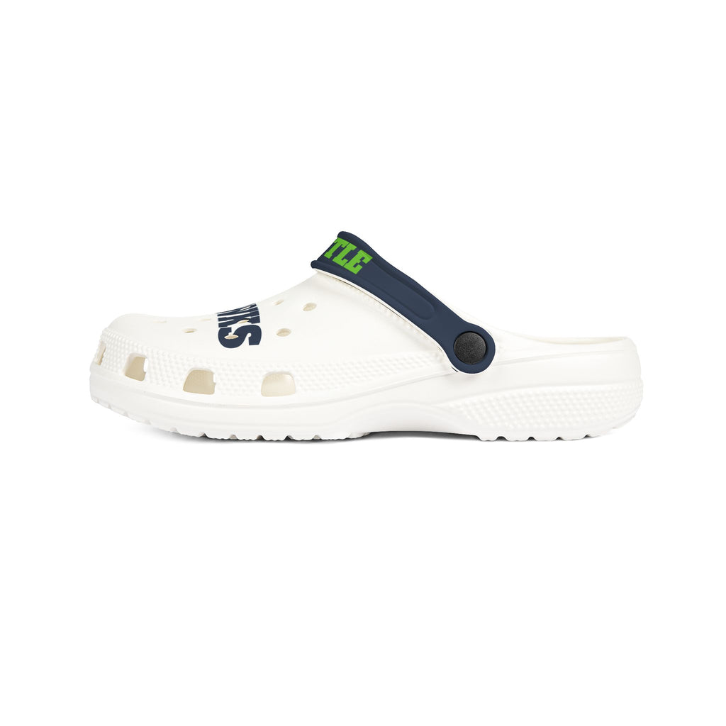 Seattle Hawks Clog Shoes | EVA Foam Slip-On Clogs