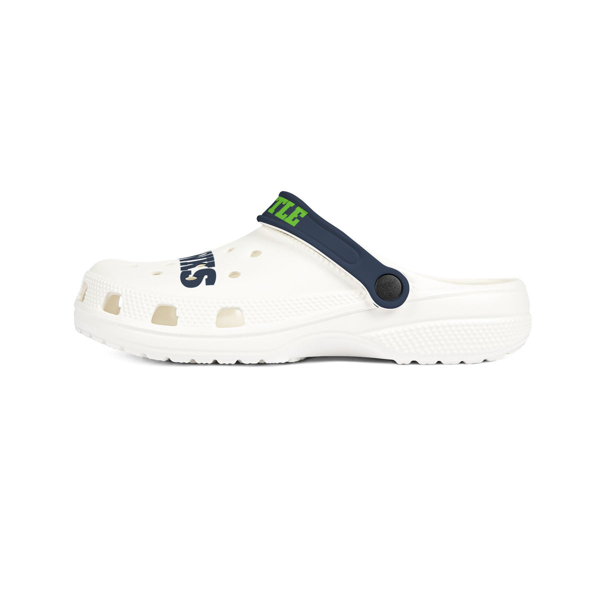 Seattle Hawks Clog Shoes | EVA Foam Slip-On Clogs