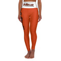 Orange and black High Waisted Yoga Leggings, Baltimore leggings, Baltimore baseball fan leggings, cute yoga pants, gift