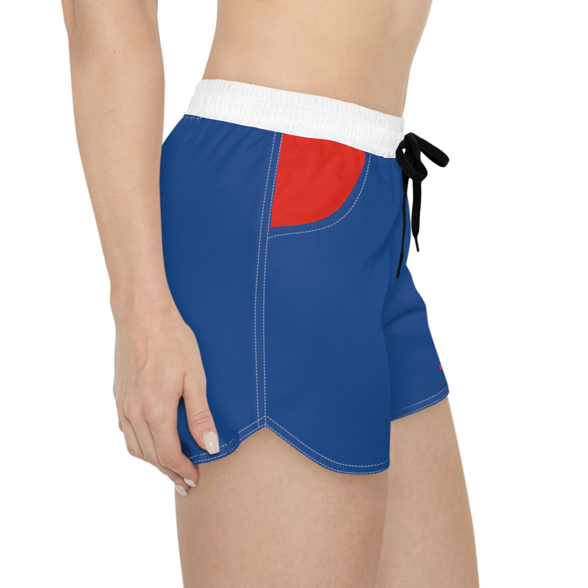Blue and red Women's shorts, Toronto baseball fan shorts, Toronto baseball, summer shorts, baseball fan shorts, gift