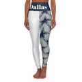 Women's Dallas Football Team Themed High Waisted Yoga Leggings