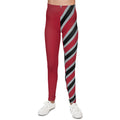 Red and Black striped Youth Leggings, Atlanta Football Themed Leggings, Matching Mommy and Me leggings, Gift for Girls, Matching leggings