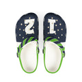 Seattle Football Themed EVA Foam Rubber Shoes