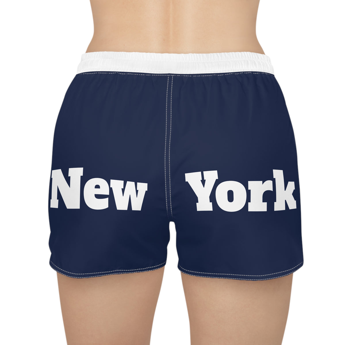Blue and white Women's Shorts, NY shorts, New York Shorts, NY baseball shorts, Summer Shorts, baseball fan shorts, gift