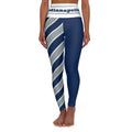 Indianapolis Football Themed High Waisted Yoga Leggings