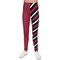 Red, Black and White Striped Youth Leggings, Arizona Football Themed Kids Leggings, Matching Leggings, Mommy and Me Matching, Gift