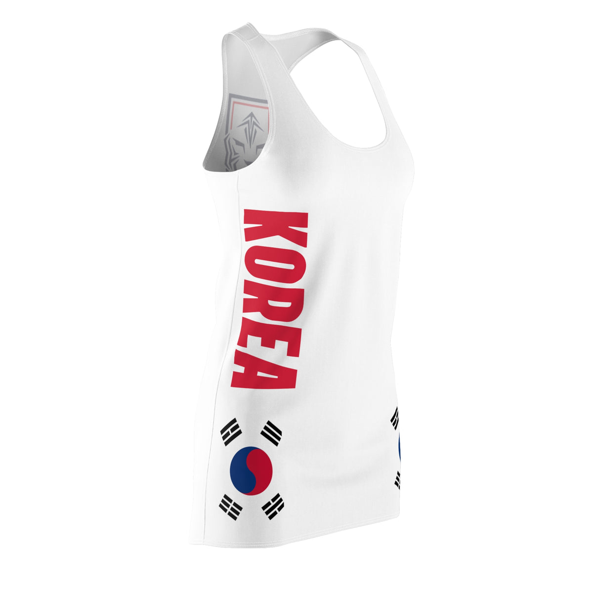 Korea National Team Racerback Dress | KFA South Korea Flag Football Dress, Korean Football fan dress, Soccer fan dress, Korean flag dress