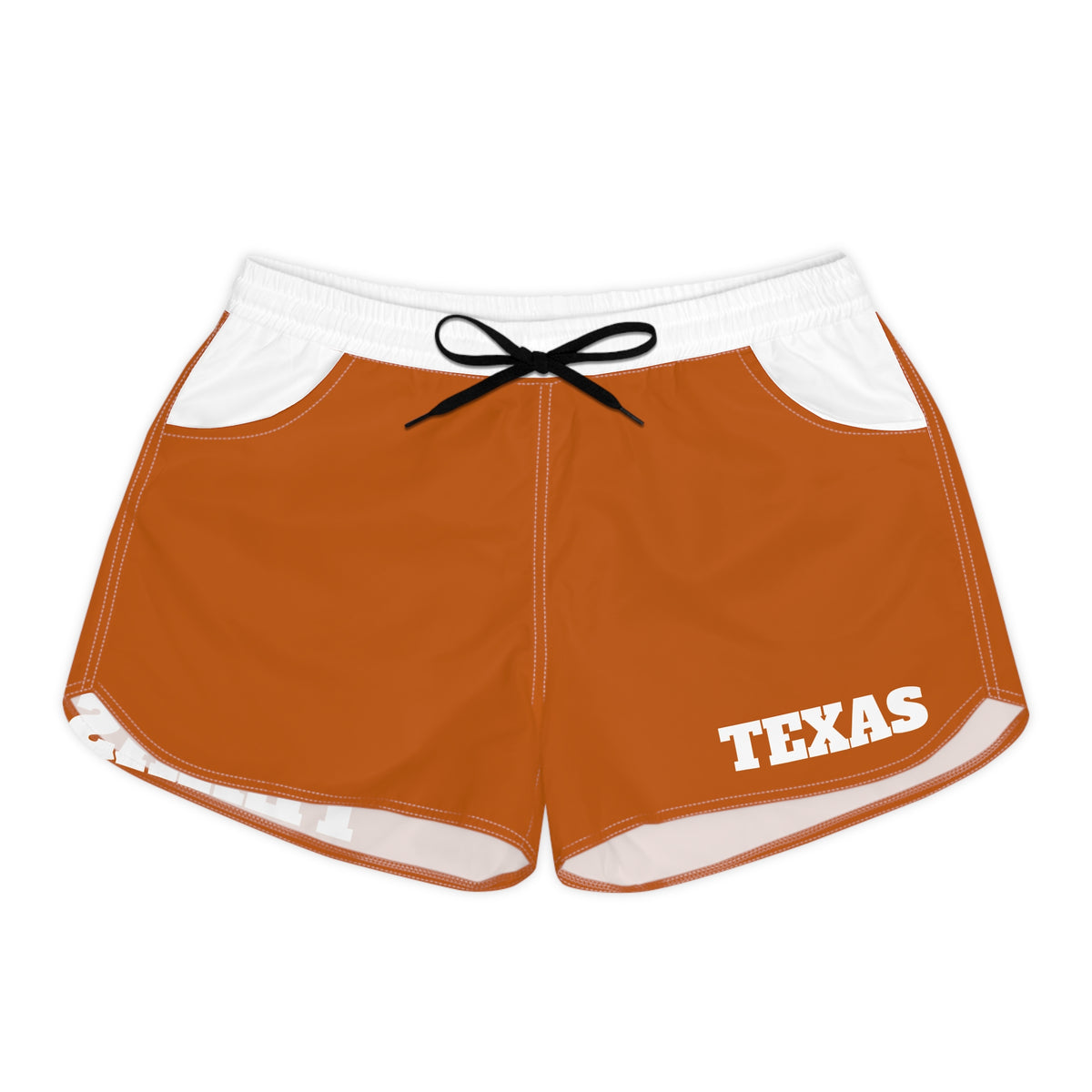 Texas Shorts | Burnt Orange Lounge Shorts, college gear, football fan shorts, school pride, alumni gift, cute shorts, gift