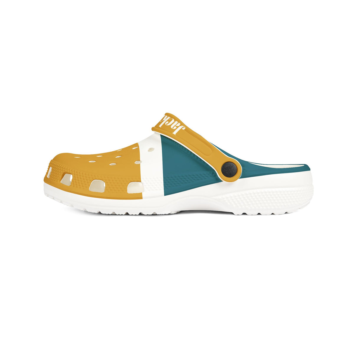 Jacksonville Football Themed EVA Foam Rubber Shoes