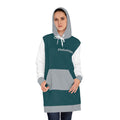 Green, grey and white Women's Hoodie Dress, Philadelphia Football Themed sweater dress, Philadelphia hoodie, cute dress, Philly, gift