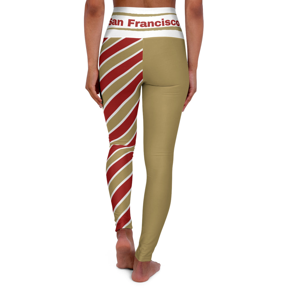 San Francisco Themed High Waisted Yoga Leggings