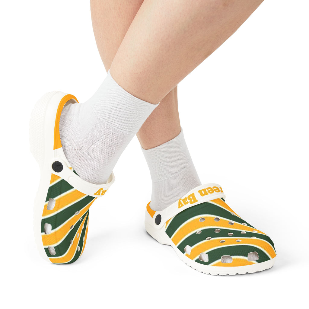 Green Bay Packers Football Themed Shoes