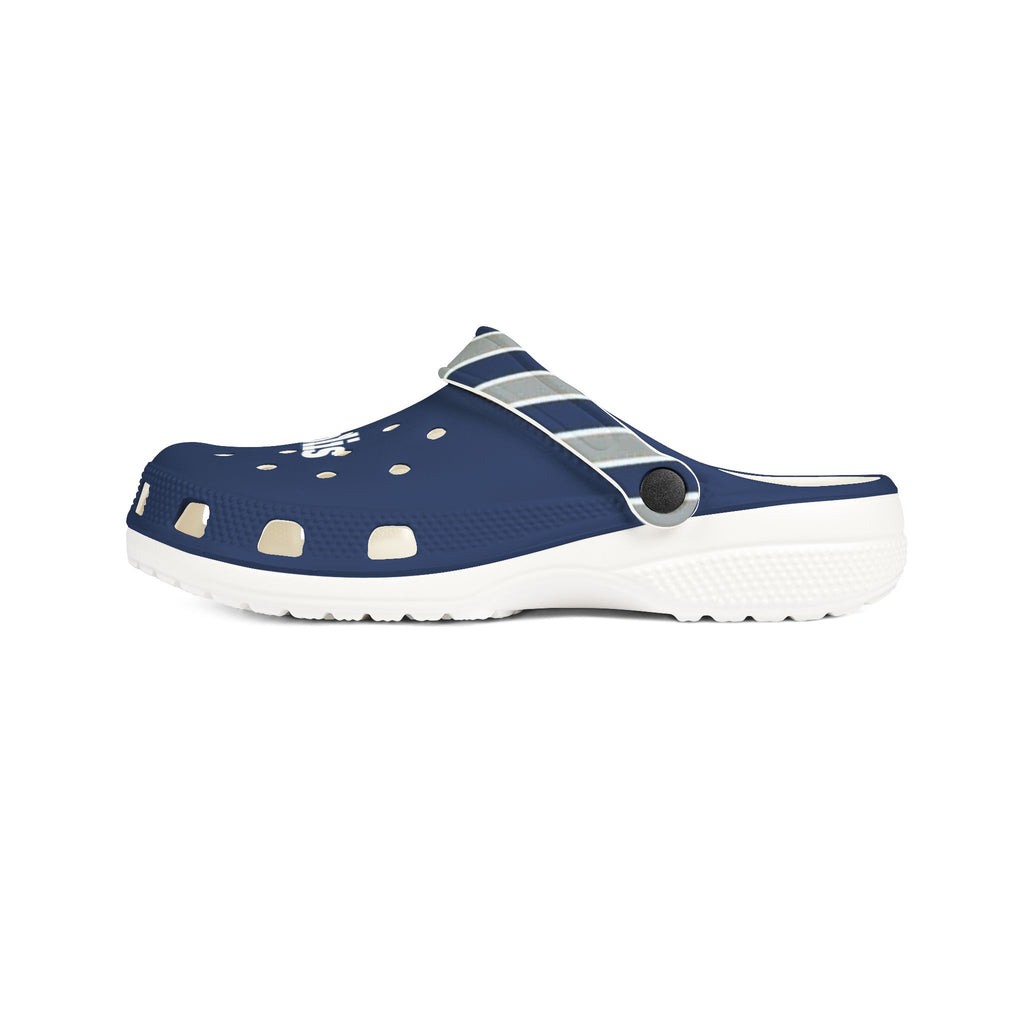 Indianapolis Football Themed EVA Foam Rubber Shoes, Unisex Colts Shoes,  Colts Football Sandals, Gift for Men, Gift for Women,  Colts Shoes