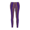 Women's Minnesota Football Themed, Purple and Gold Leggings