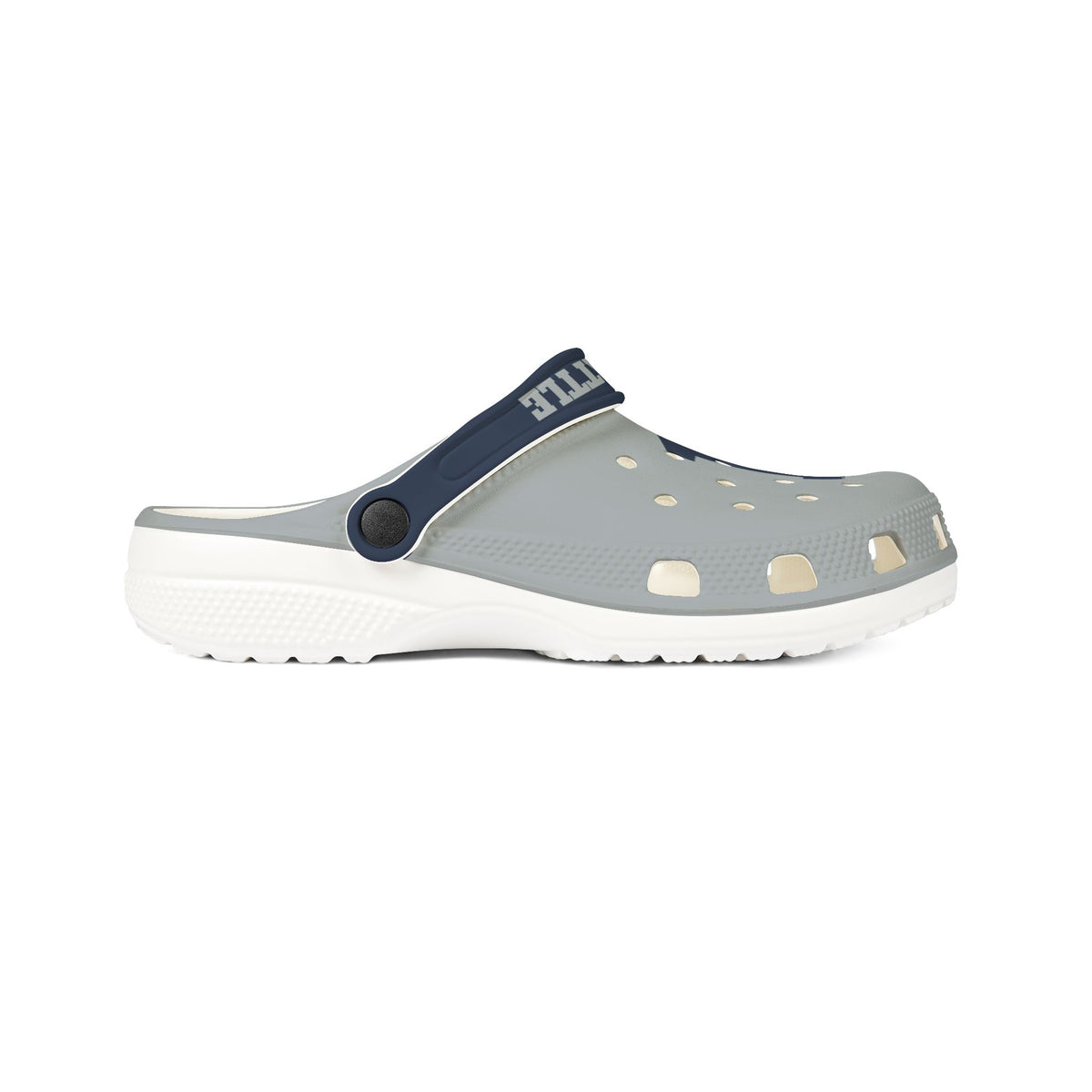 Navy Number 2 Slip-On Clogs | EVA Foam Rubber Shoes