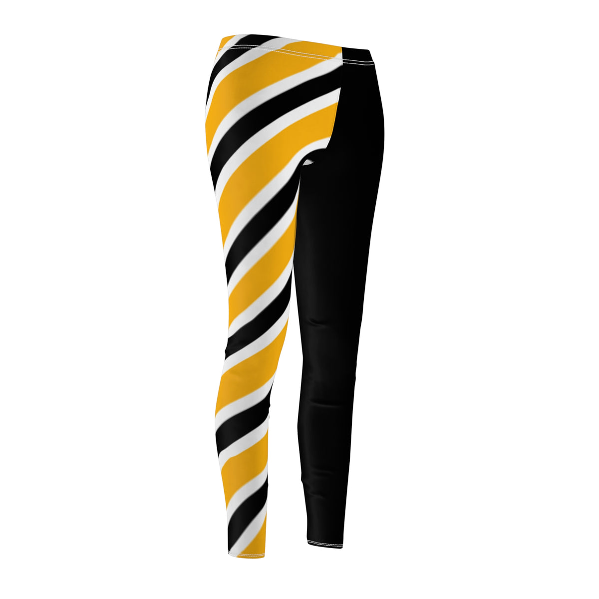 Black and Yellow Women's Leggings, black and gold leggings, Women's Leggings, matching leggings,  mommy and me matching leggings, gift