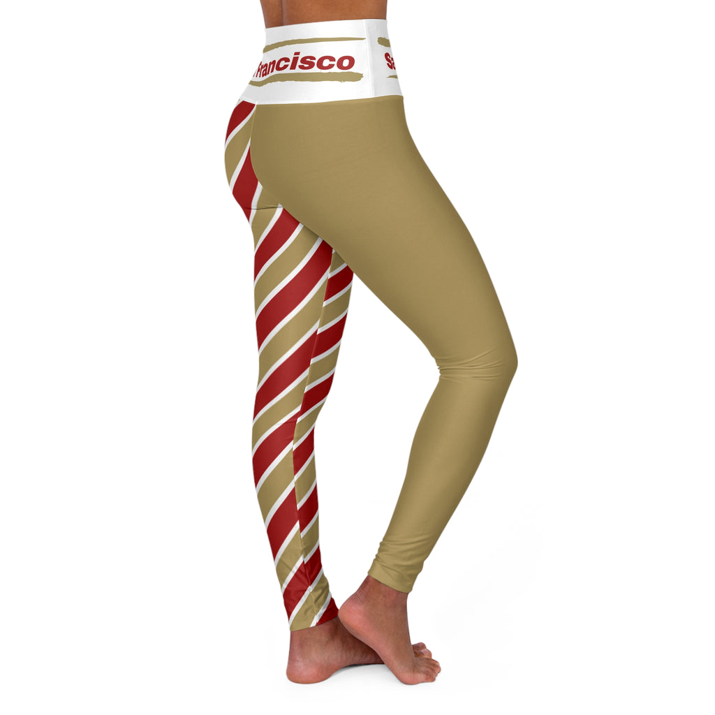 San Francisco Themed High Waisted Yoga Leggings
