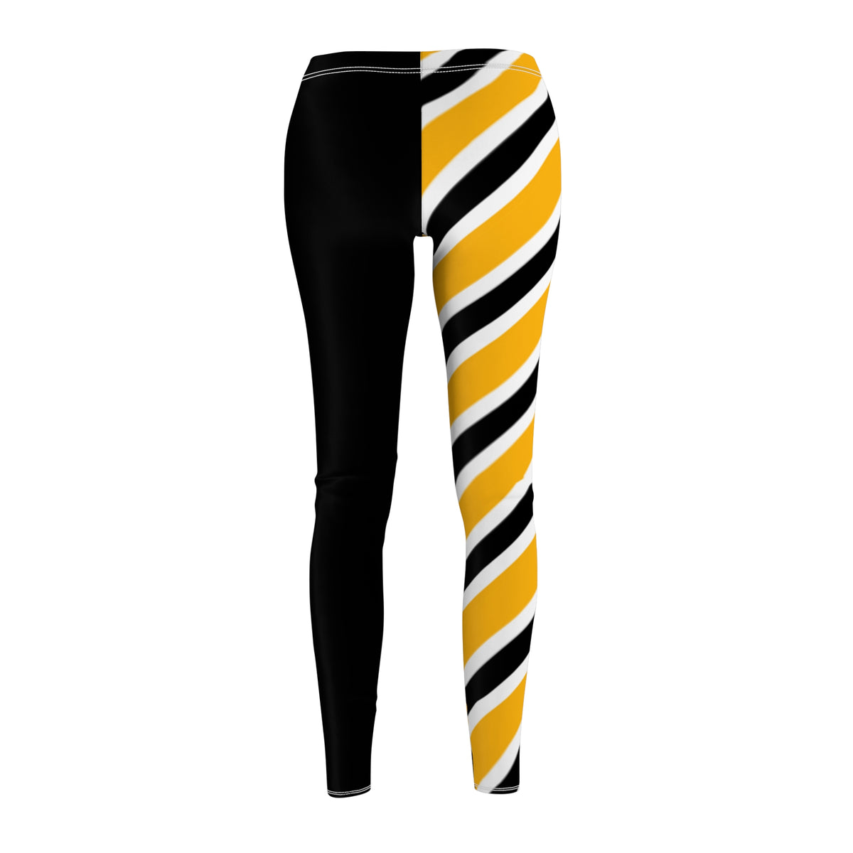 Black and Yellow Women's Leggings, black and gold leggings, Women's Leggings, matching leggings,  mommy and me matching leggings, gift